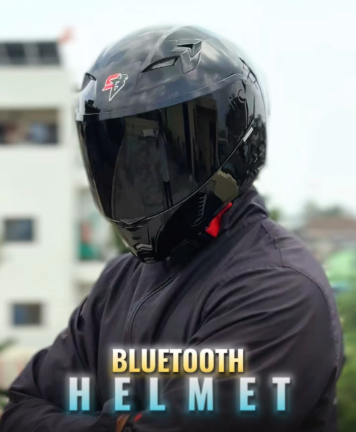 Steelbird SBA-20 Bluetooth Glossy Black